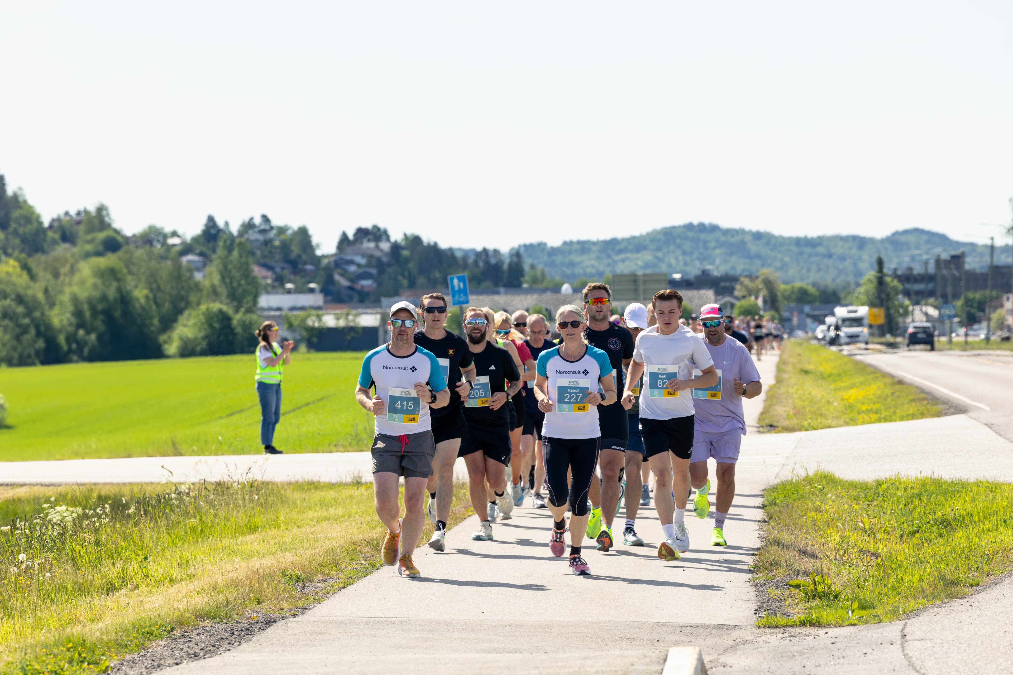 Langstrekk i skogkanten